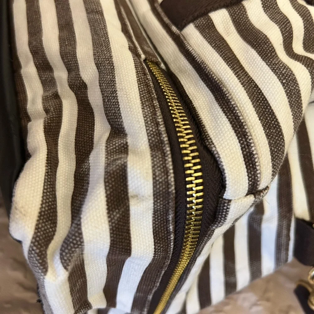 Henri Bendel Weekender Bowler Bag in Canvas - C - Picture 10 of 16